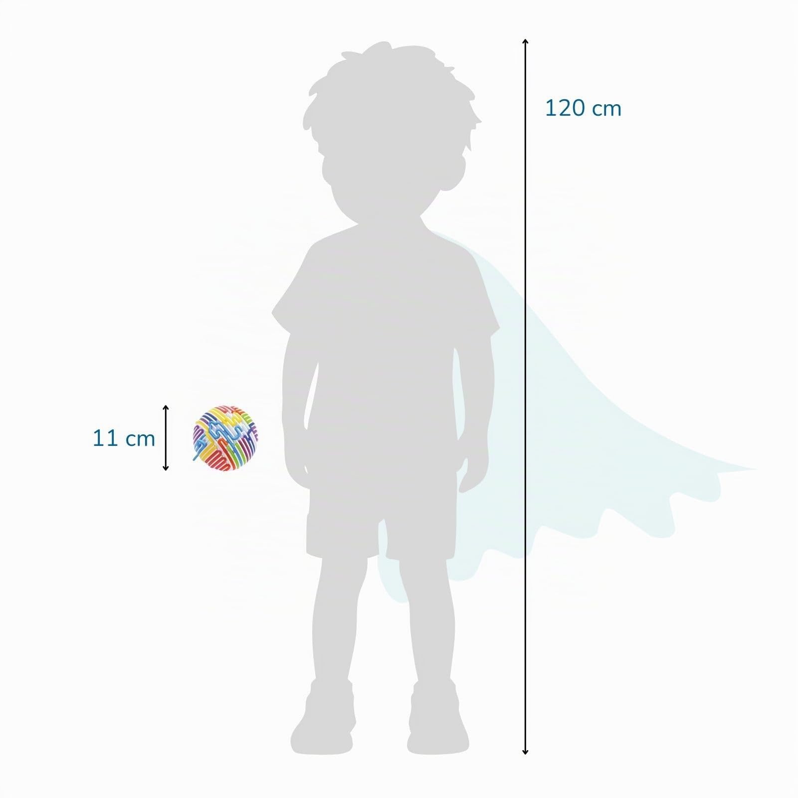 alldoro-fidget-sensorik-ball-11-cm-mit-16-schn-ren image 7