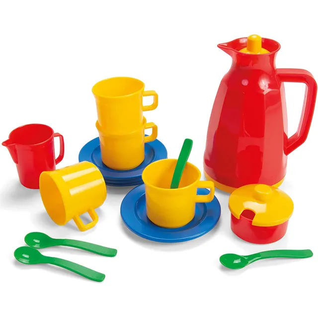 dantoy-coffee-set-f-r-4-17-teiliges-kinder-kaffeeservice-rollenspiel-ab-2-jahren image 1