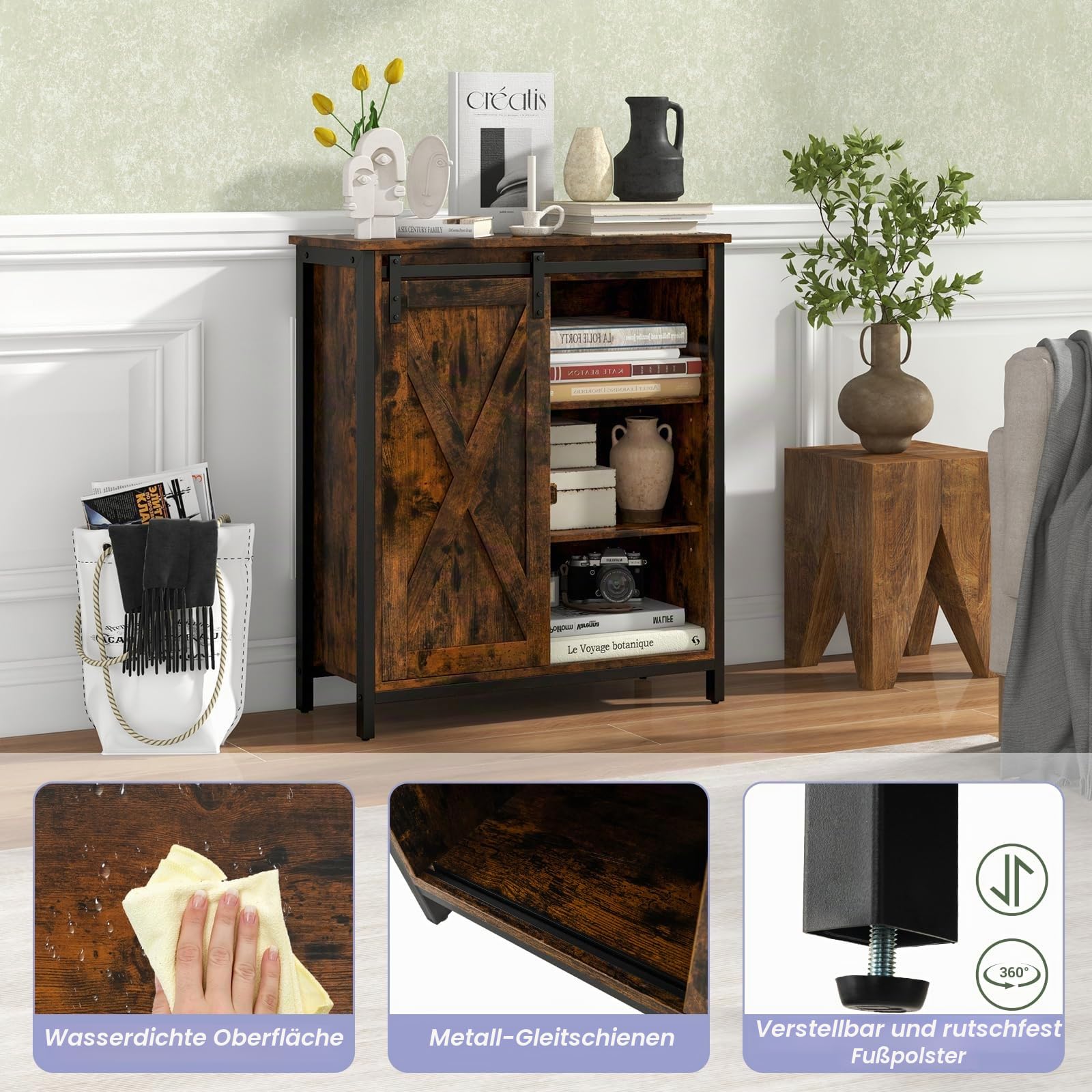 komfotteu-sideboard-schiebet-ren-70x30x81-cm-industrie-stil image 4