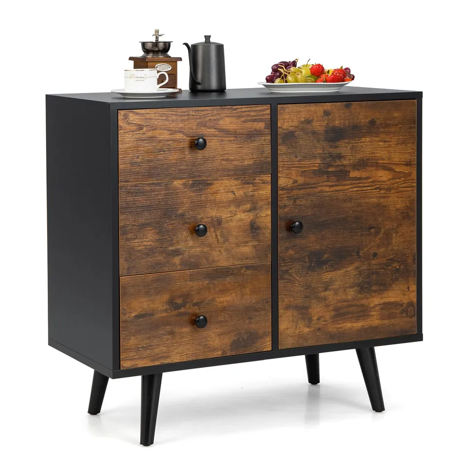 komfotteu-k-che-kommode-sideboard-73-x-40-x-76-5-cm-industrie-mit-3-schubladen image 1