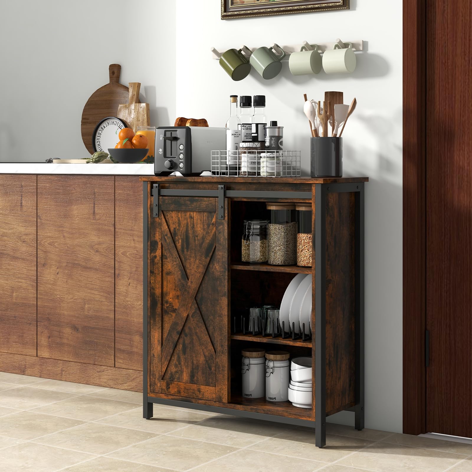 komfotteu-sideboard-schiebet-ren-70x30x81-cm-industrie-stil image 2
