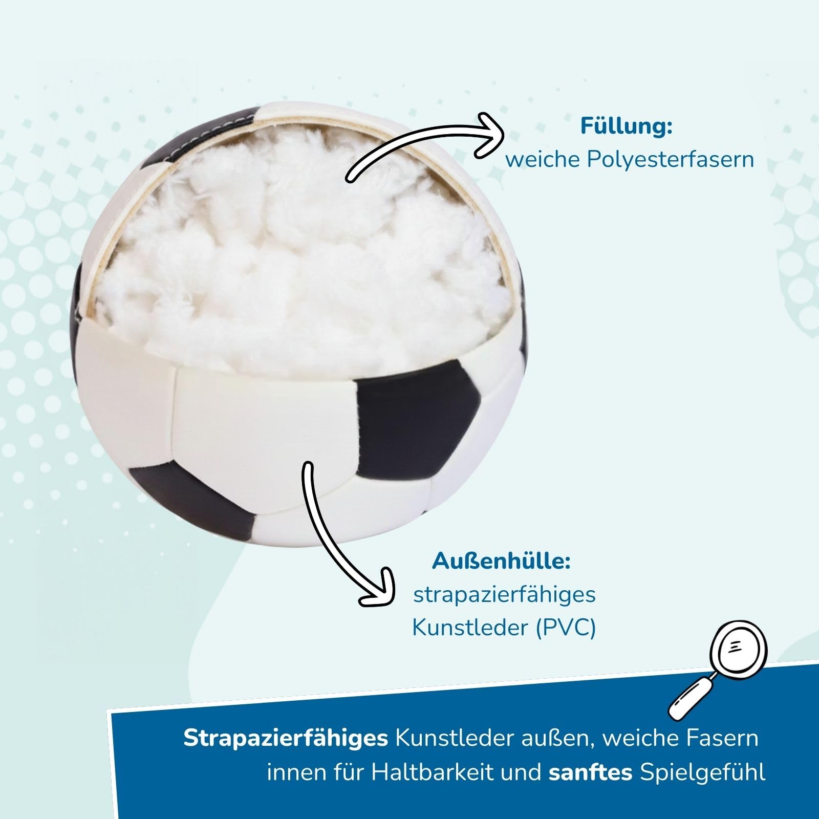 alldoro-softball-10-cm-schaumstoffball-12er-set-indoor-outdoor image 6