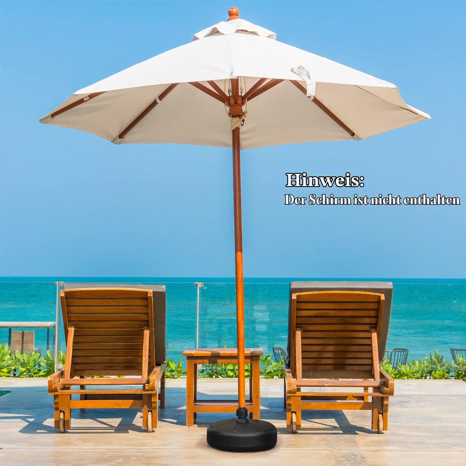 komfotteu-sonnenschirmst-nder-bef-llbar-9-5-l-f-r-38-mm-stock image 2