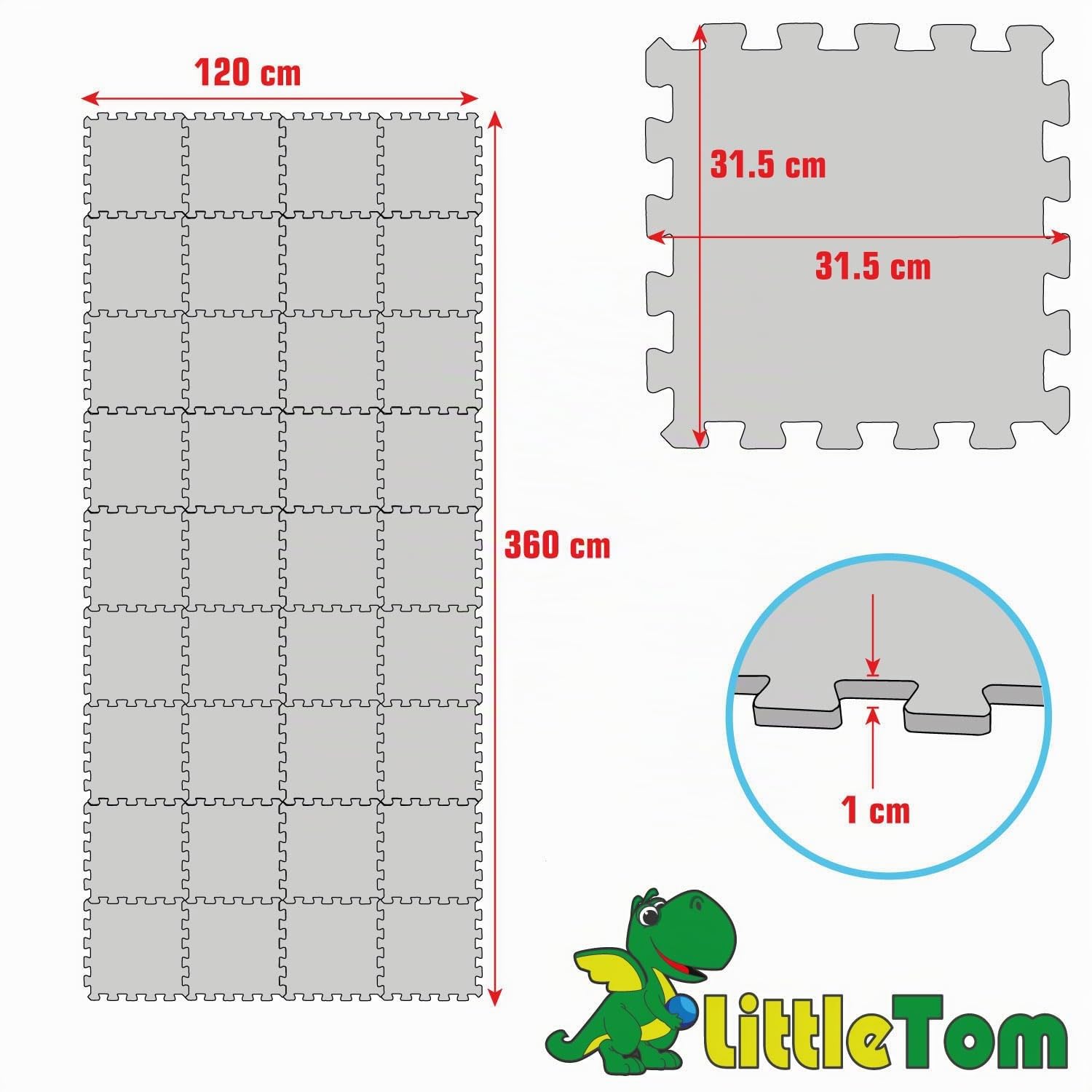 littletom-spielmatte-baby-puzzlematte-pastell-36-matten-30x30-cm-180x180-cm-eva-2 image 8