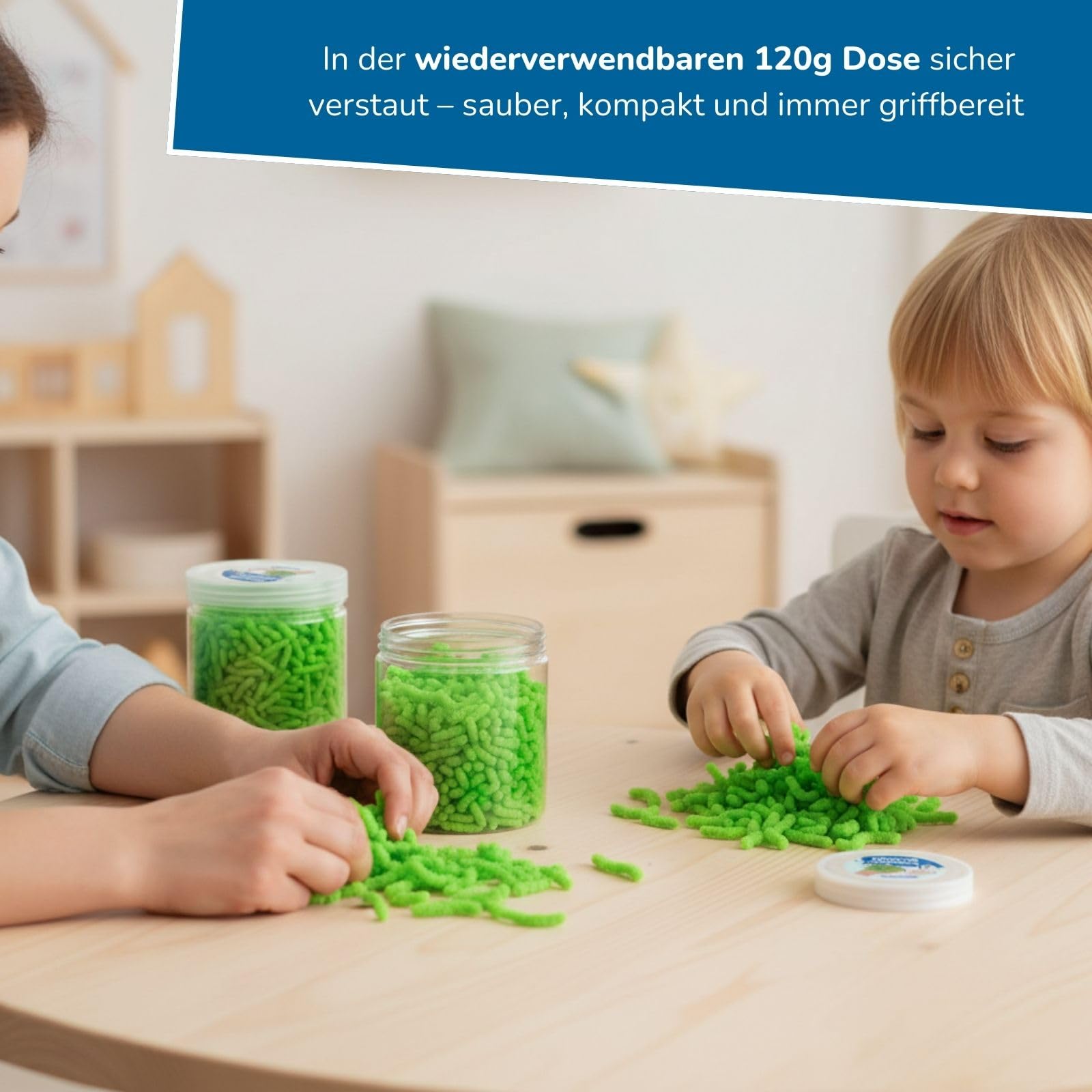 alldoro-squishy-worms-12er-set-motorikspielzeug-gr-n image 5