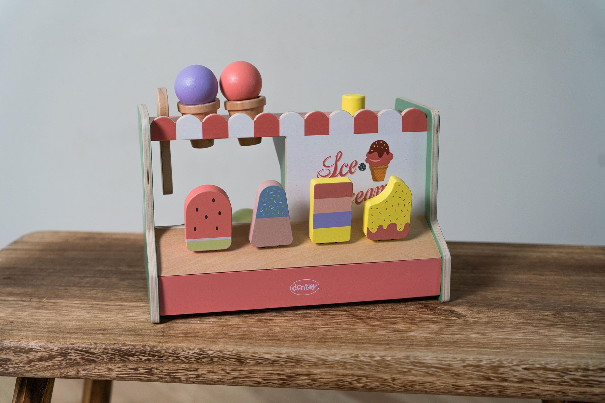 dantoy-wood-eisdiele-kinder-holz-mit-zubeh-r-ab-3-jahre image 6