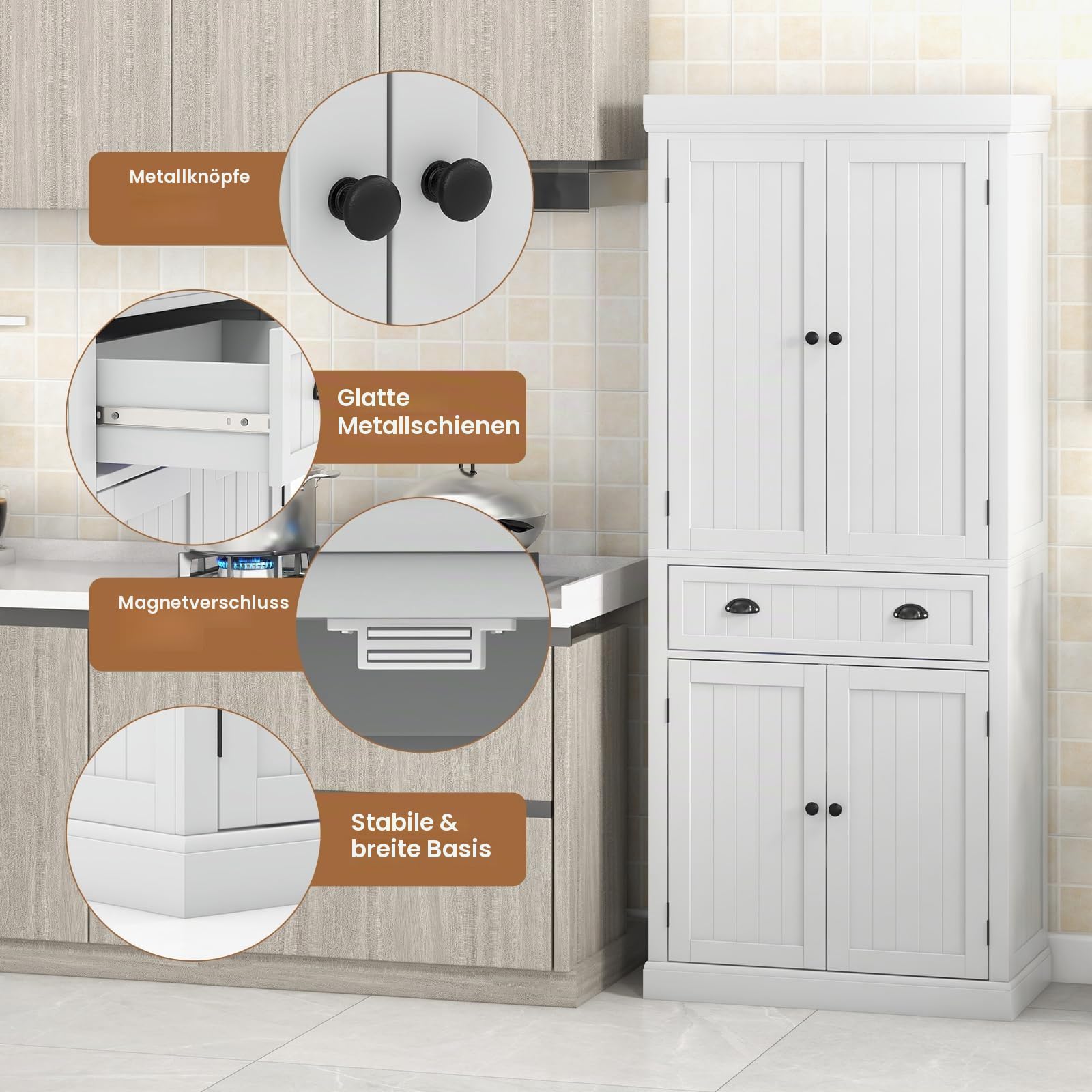 komfotteu-buffetschrank-hochschrank-183-cm-mit-doppelt-r-wei image 6