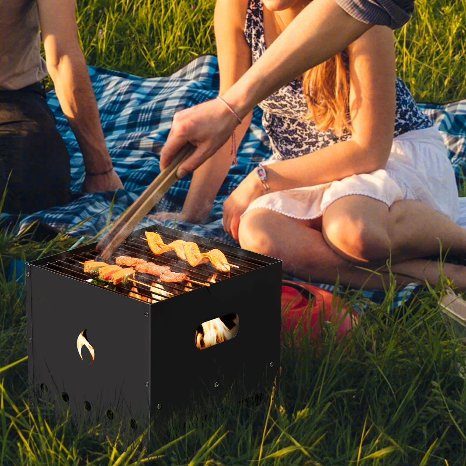 komfotteu-pizzaofen-4-in-1-outdoor-ofen-mit-pizzastein image 2