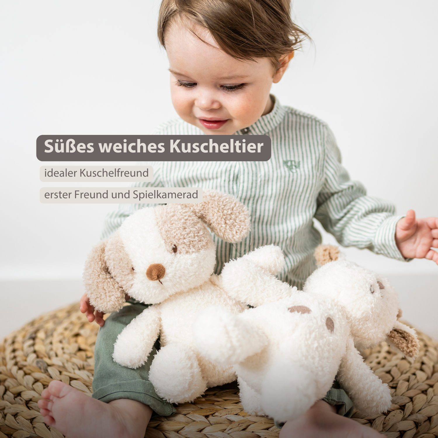 nattou-teddy-kuscheltier-hund-25-cm-wei-beige image 2