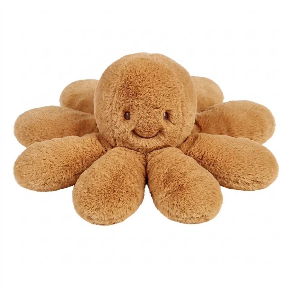 nattou-lapidou-kuschel-oktopus-rassel-25-cm-warmes-beige image 1