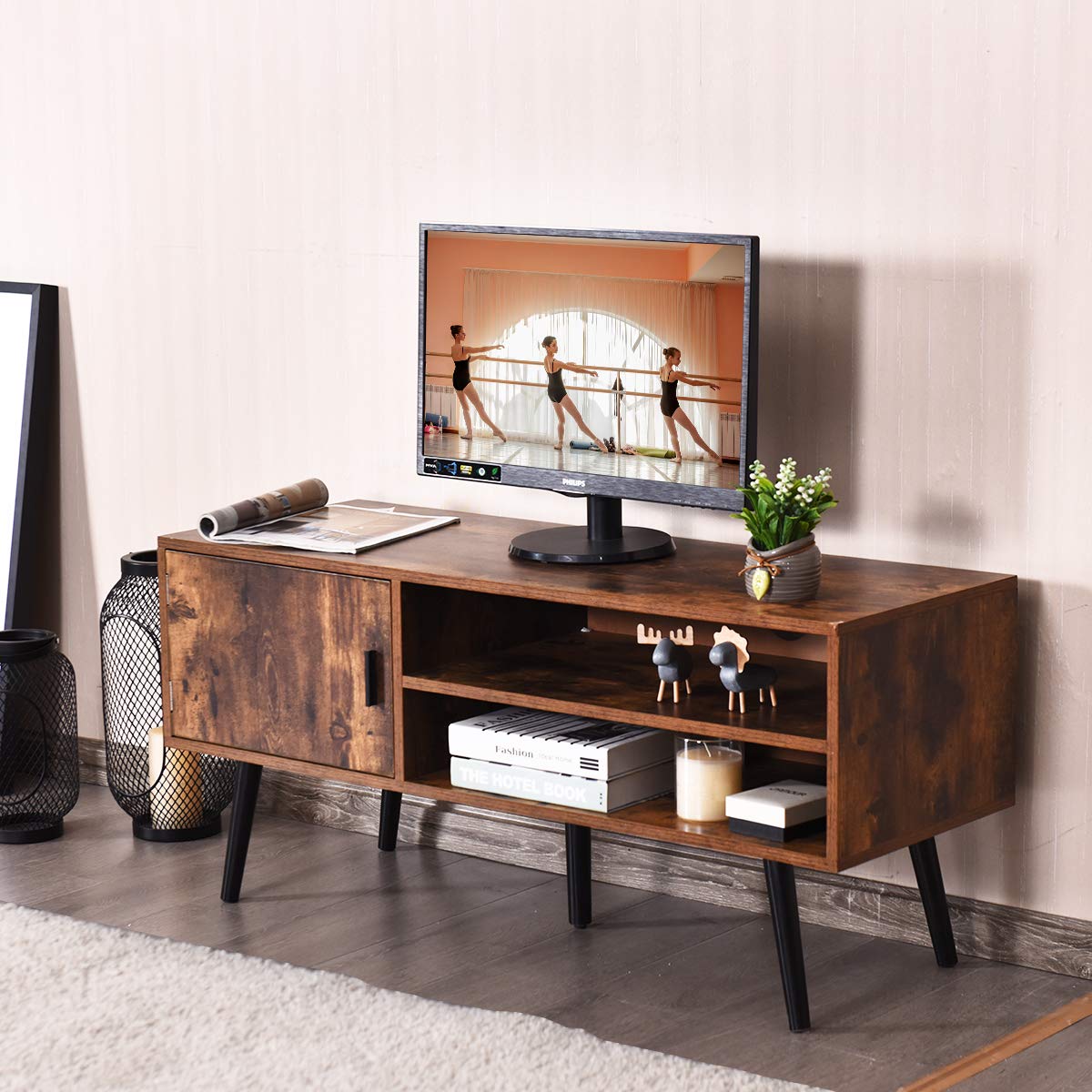 komfotteu-tv-schrank-lowboard-bis-50-zoll-111x40-cm image 2