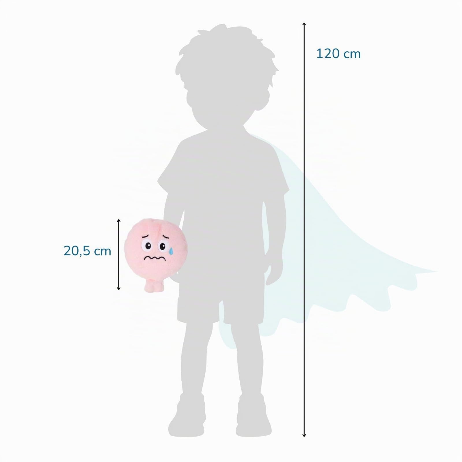 alldoro-xxl-pl-sch-furzkissen-rosa-snuggy-20-5cm-mit-sound image 8