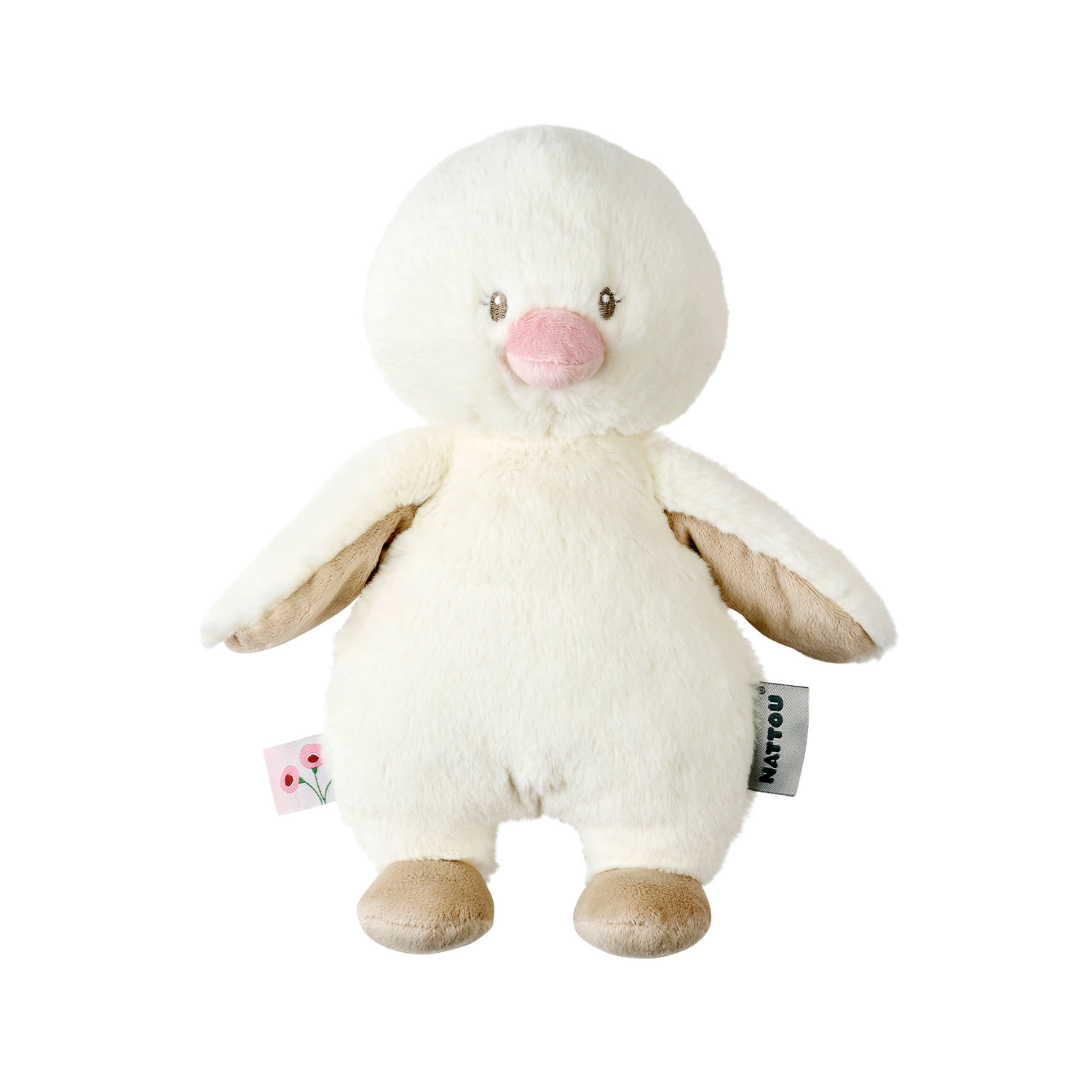nattou-fanfan-kuscheltier-ente-30-cm-off-white image 8