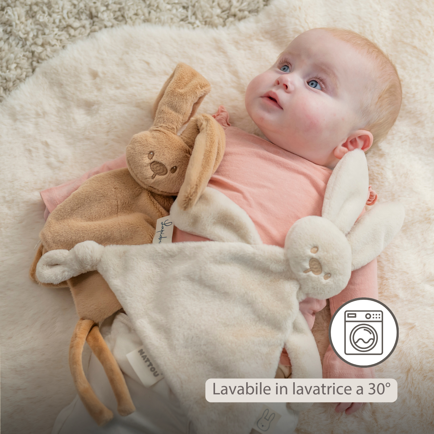 nattou-lapidou-baby-schmusetuch-hase-27-x-27-cm-warmes-beige image 4
