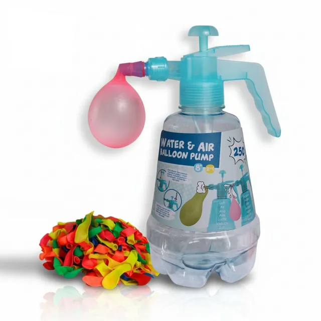 alldoro-2-in-1-pumpe-f-r-wasserbomben-luftballons-inkl-250-ballons image 1
