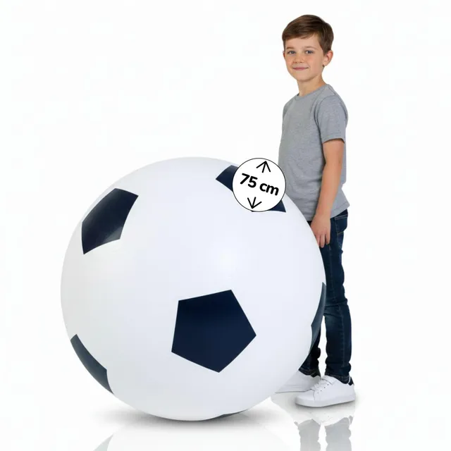 alldoro-xxl-fu-ball-75-cm-aufblasbarer-riesenball-aus-gummi image 1