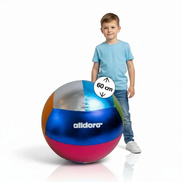 alldoro-xxl-ball-metallic-60-cm-aufblasbarer-riesenball-f-r-indoor-outdoor-ab-3- image 1