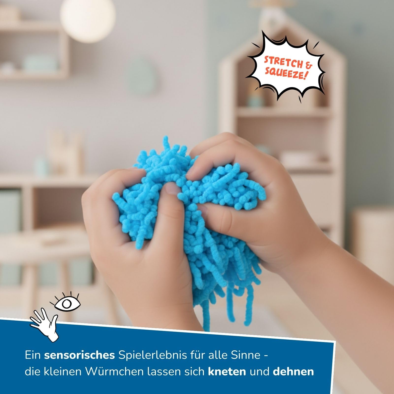alldoro-squishy-worms-12er-set-motorikspielzeug-blau image 3