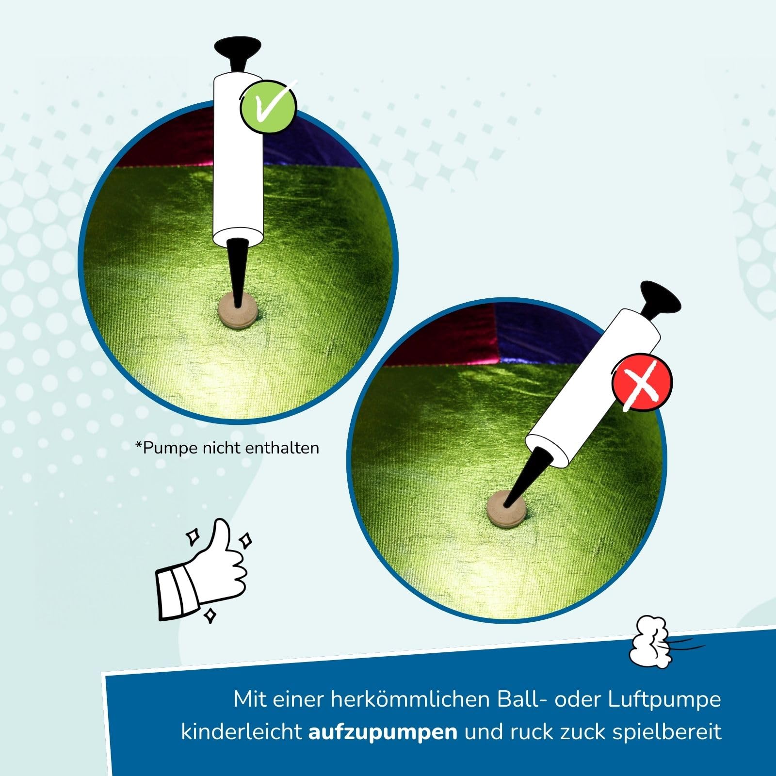 alldoro-xxl-ball-metallic-60-cm-aufblasbarer-riesenball-f-r-indoor-outdoor-ab-3- image 5