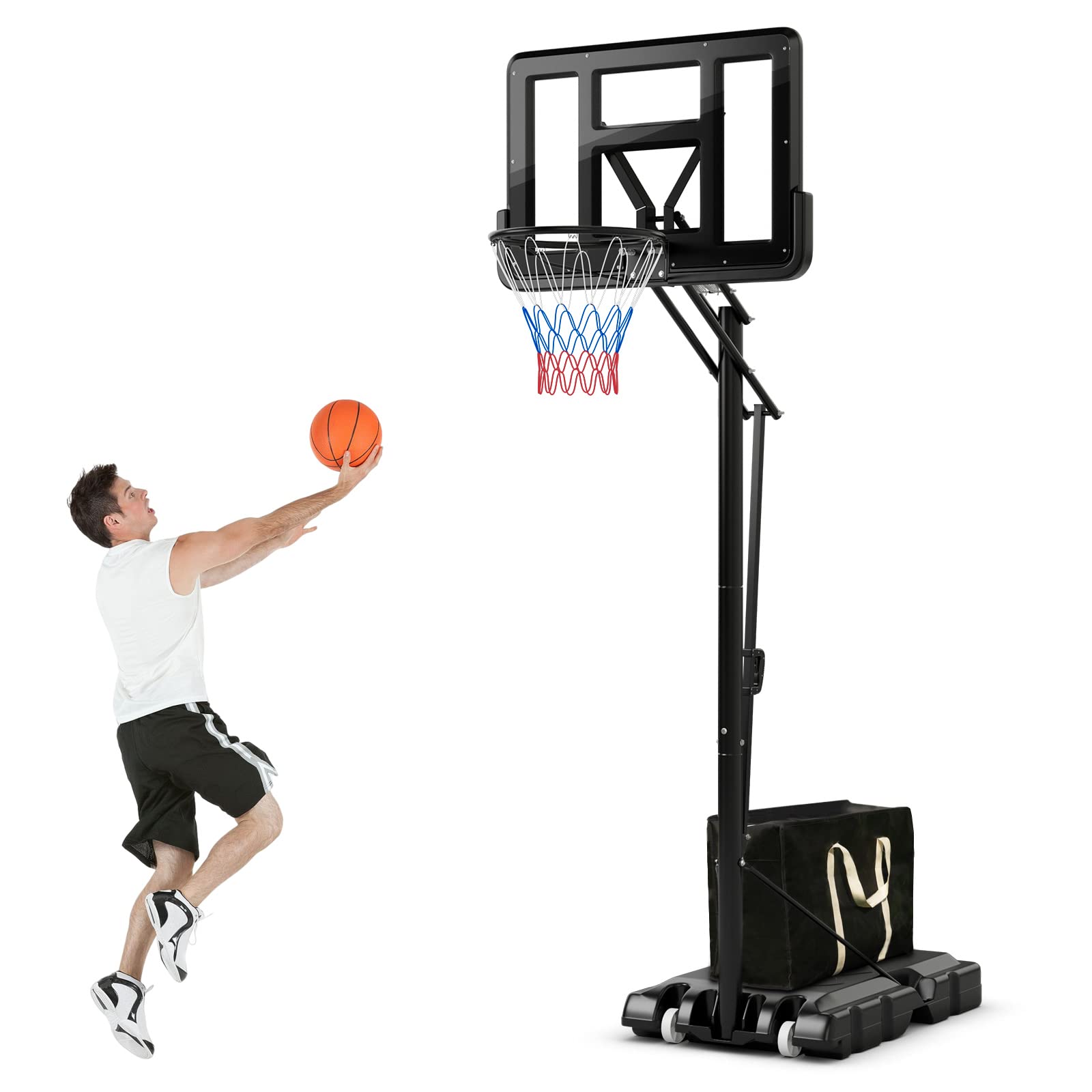 komfotteu-basketballst-nder-h-henverstellbar-245-305-cm-mit-rollen image 1