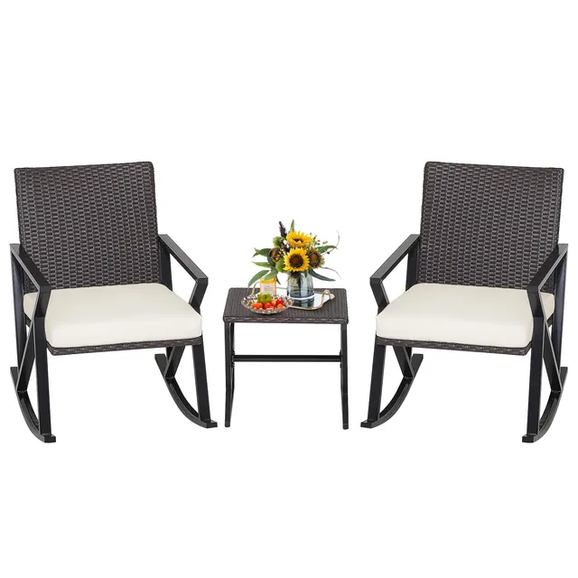 komfotteu-rattan-bistroset-3-tlg-mit-2-schaukelst-hlen-und-tisch image 1