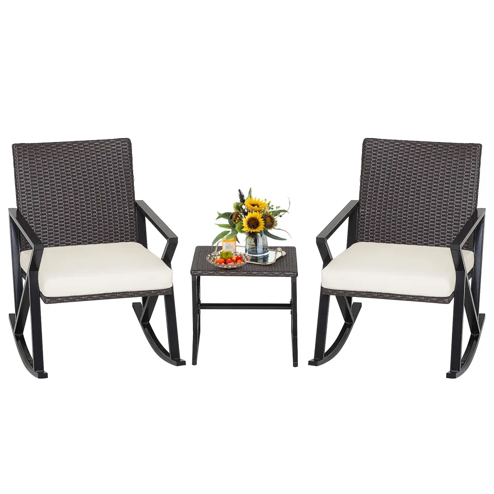komfotteu-rattan-bistroset-3-tlg-mit-2-schaukelst-hlen-und-tisch image 1