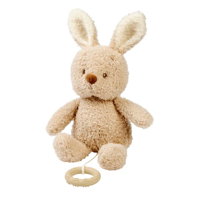 nattou-teddy-musik-kuscheltier-kaninchen-25-cm-beige image 1