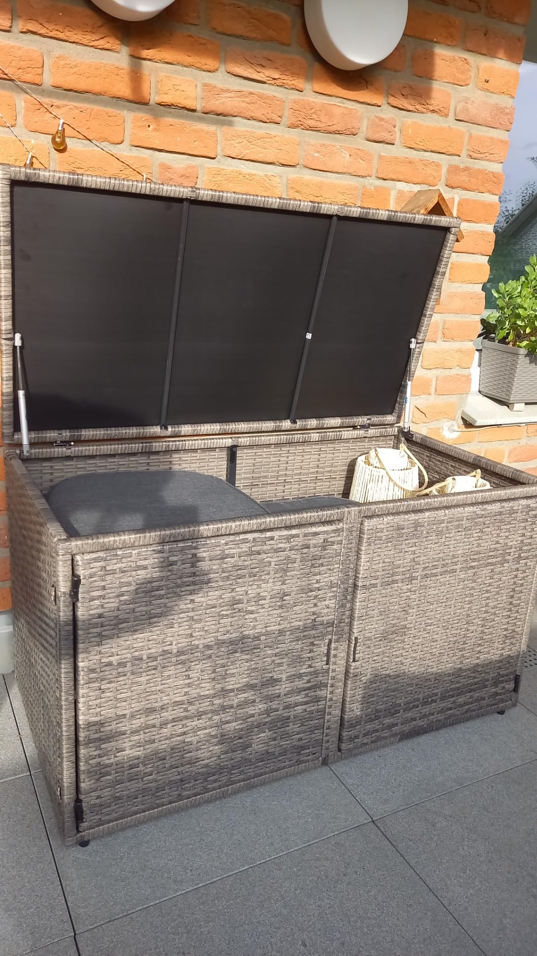 Endlich Ordnung auf der Terrasse