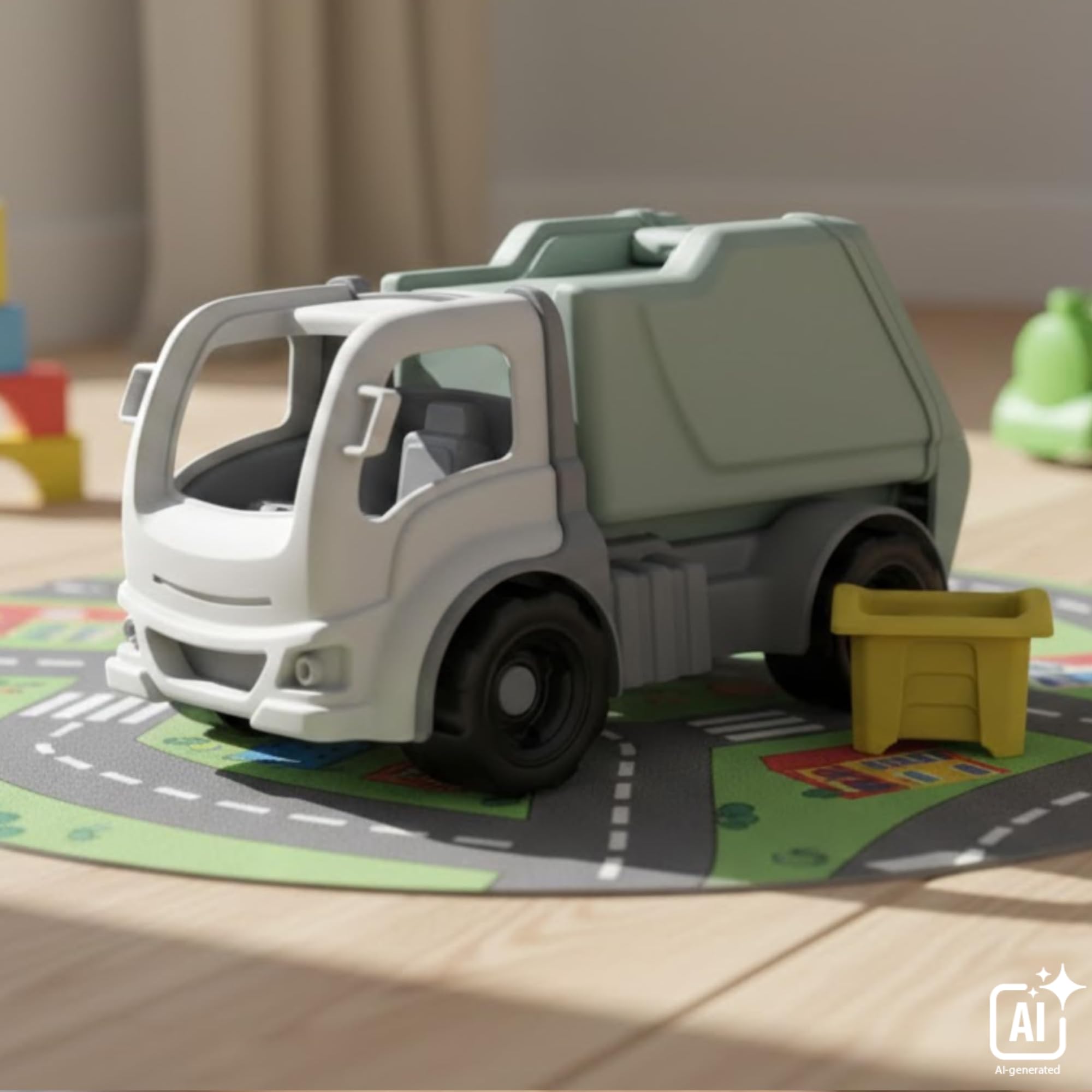 dantoy-classic-m-llwagen-19-5-cm-mit-abnehmbarer-m-lltonne image 6