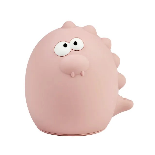 nattou-baby-nachtlicht-dino-12-cm-rosa image 1