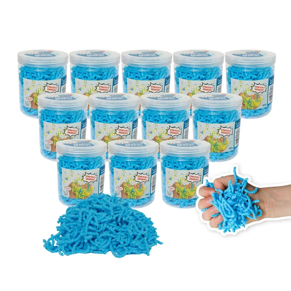 alldoro-squishy-worms-12er-set-motorikspielzeug-blau image 1
