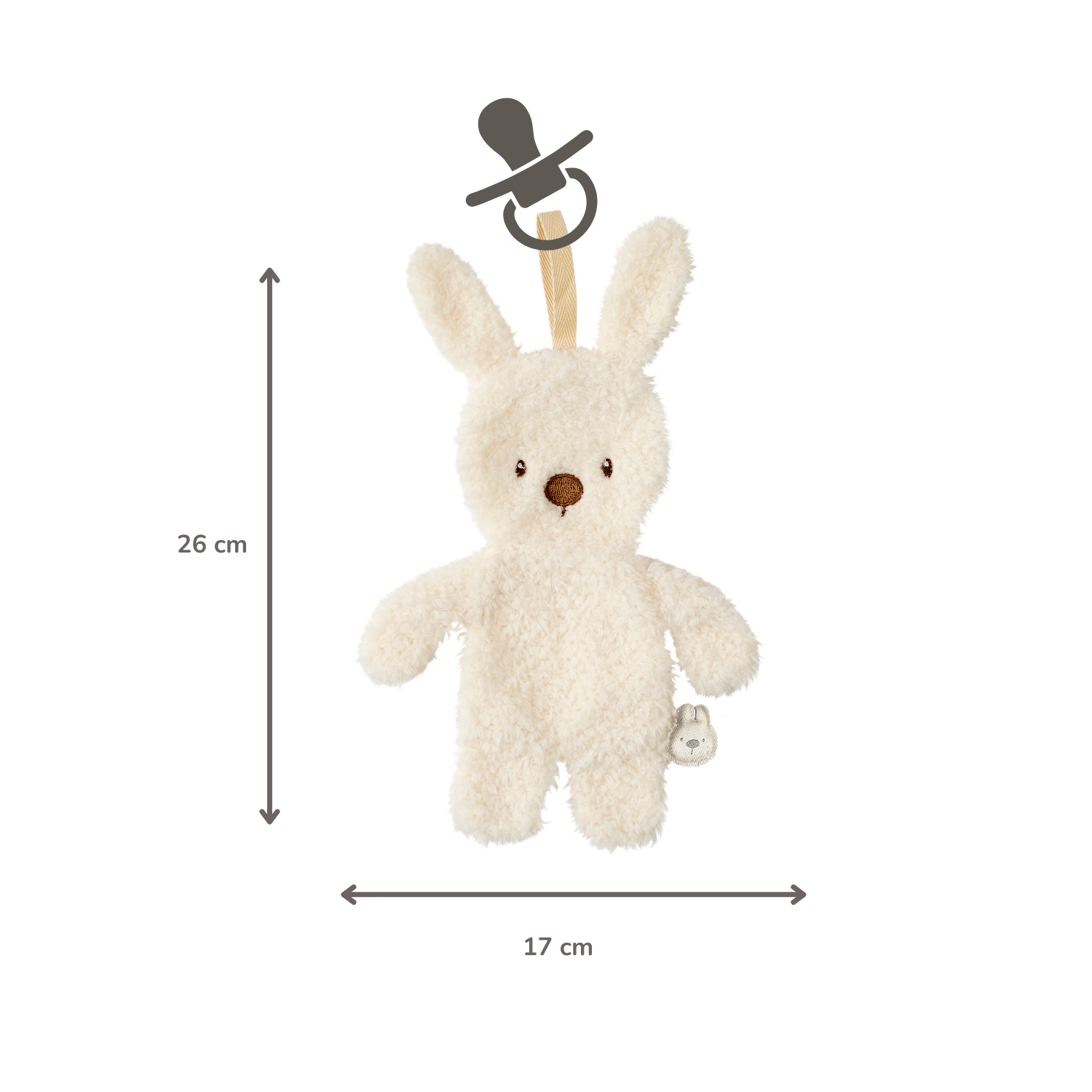 nattou-teddy-baby-schnullertuch-kaninchen-26-cm-ecru image 6