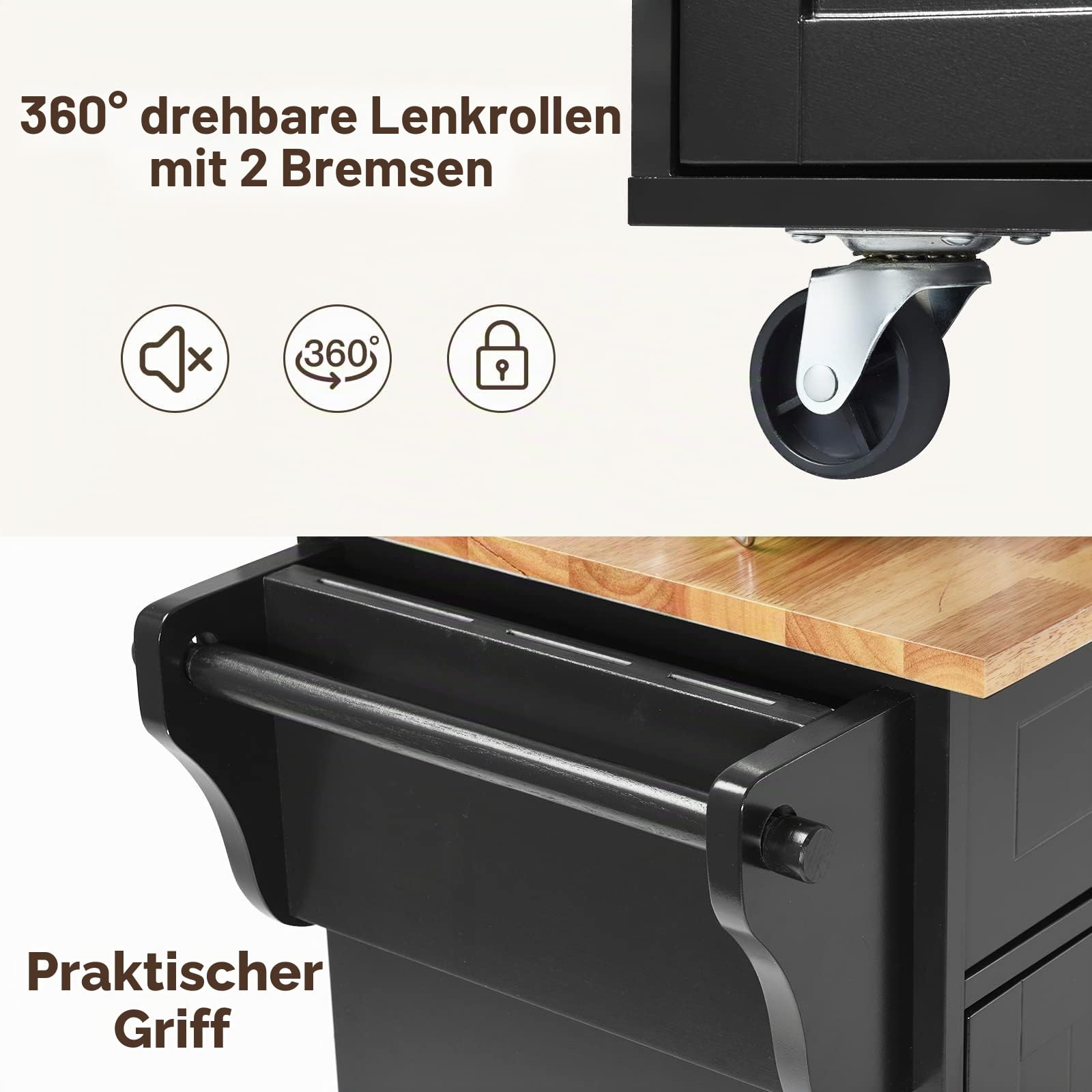 komfotteu-k-chenwagen-auf-rollen-122x46x92-cm-schwarz image 5