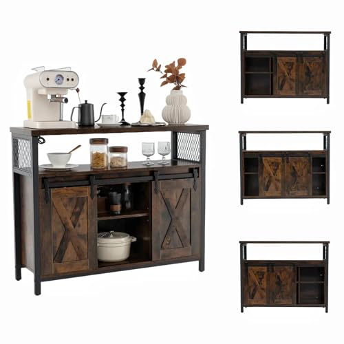 komfotteu-sideboard-mit-schiebet-ren-industrie-stil-100x30x80-cm image 8