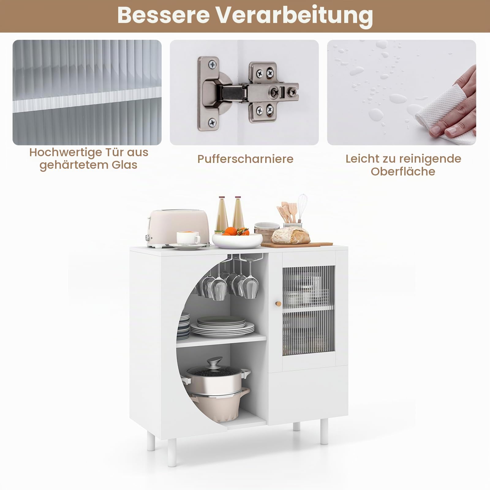 komfotteu-k-chenschrank-sideboard-wei-80-x-30-x-80-cm-mit-glast-r-und-glashalter image 5