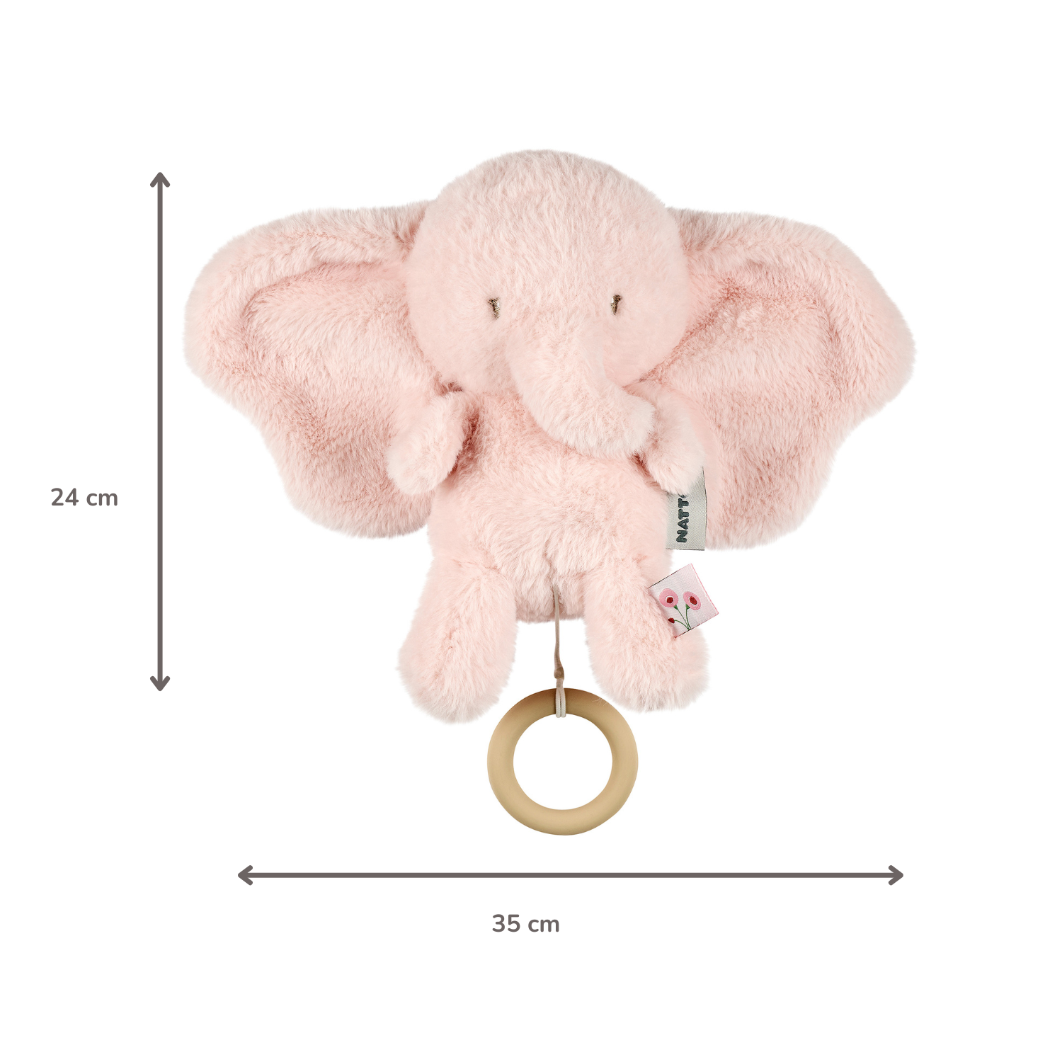 nattou-fanfan-musikspieluhr-elefant-25-cm-rosa-kuscheltier-mit-musik image 6