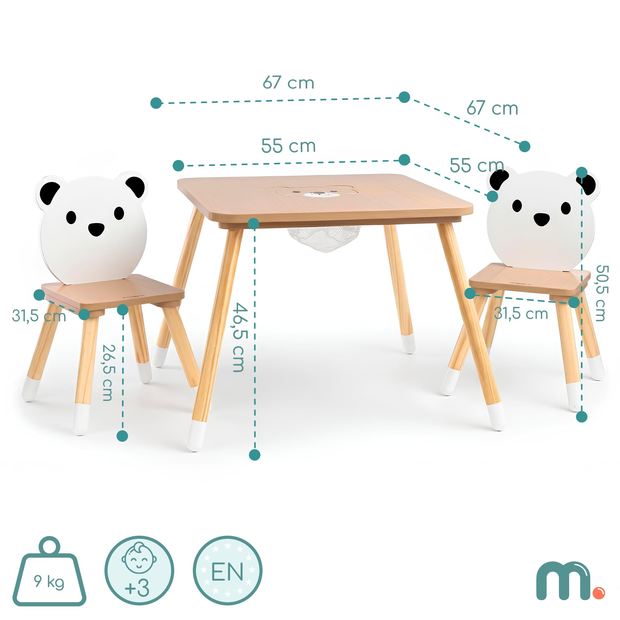 mamabrum-kindertisch-mit-aufbewahrung-und-2-b-renst-hlen-holz-spieltisch-set-67x image 7
